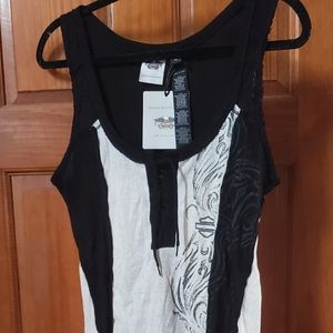 HD Black/White Tank
